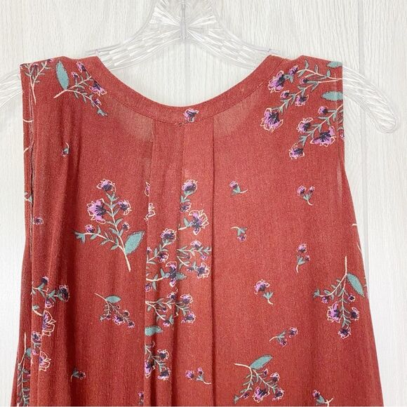 Free People | Floral Tree Swing Sleeveless Tunic Size Small - Picture 5 of 13